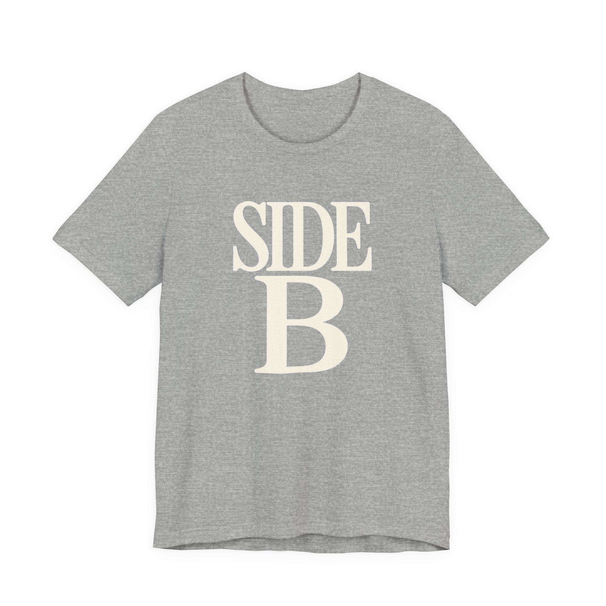 Side B Shirt | Vinyl Record Tee | Record Collector Gift | Bella Canvas Unisex