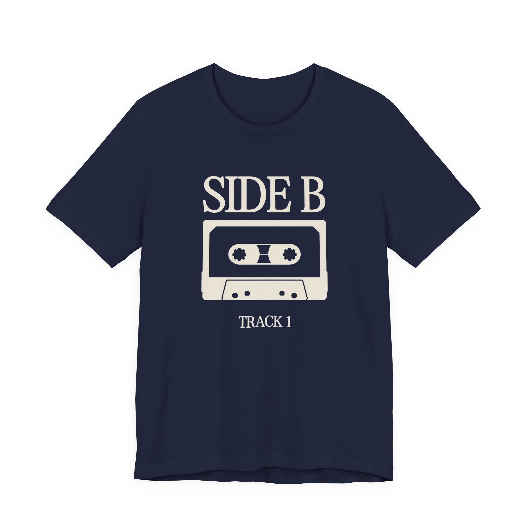 Side B | Vinyl Record Shirt | Retro Music Tee | Bella Canvas Unisex