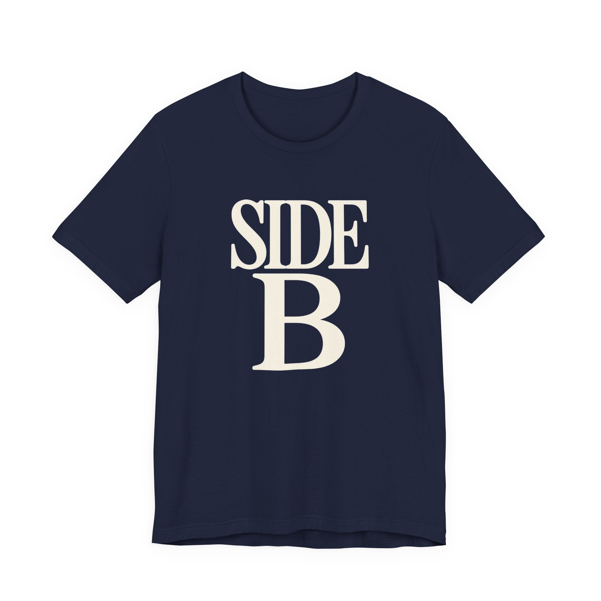 Side B Shirt | Vinyl Record Tee | Record Collector Gift | Bella Canvas Unisex