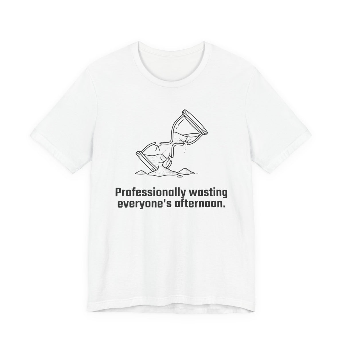 Professionally Wasting Everyone’s Afternoon — Funny Office Humor Tee | Bella Canvas Unisex
