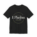 Black t-shirt with 'E Pluribus 1776-2026' design 