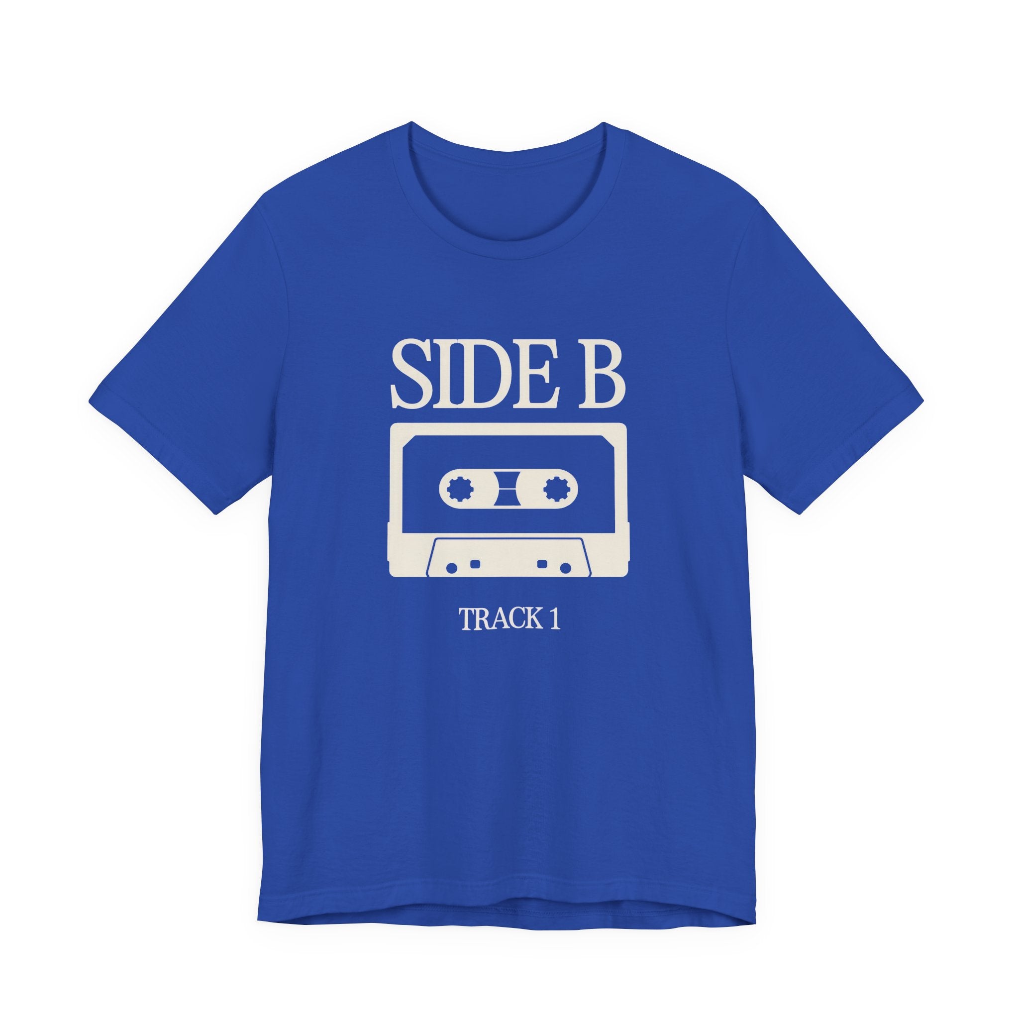 Side B | Vinyl Record Shirt | Retro Music Tee | Bella Canvas Unisex
