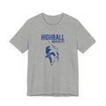 Gray t-shirt with 'Highball Mentality' text and graphic on a white background