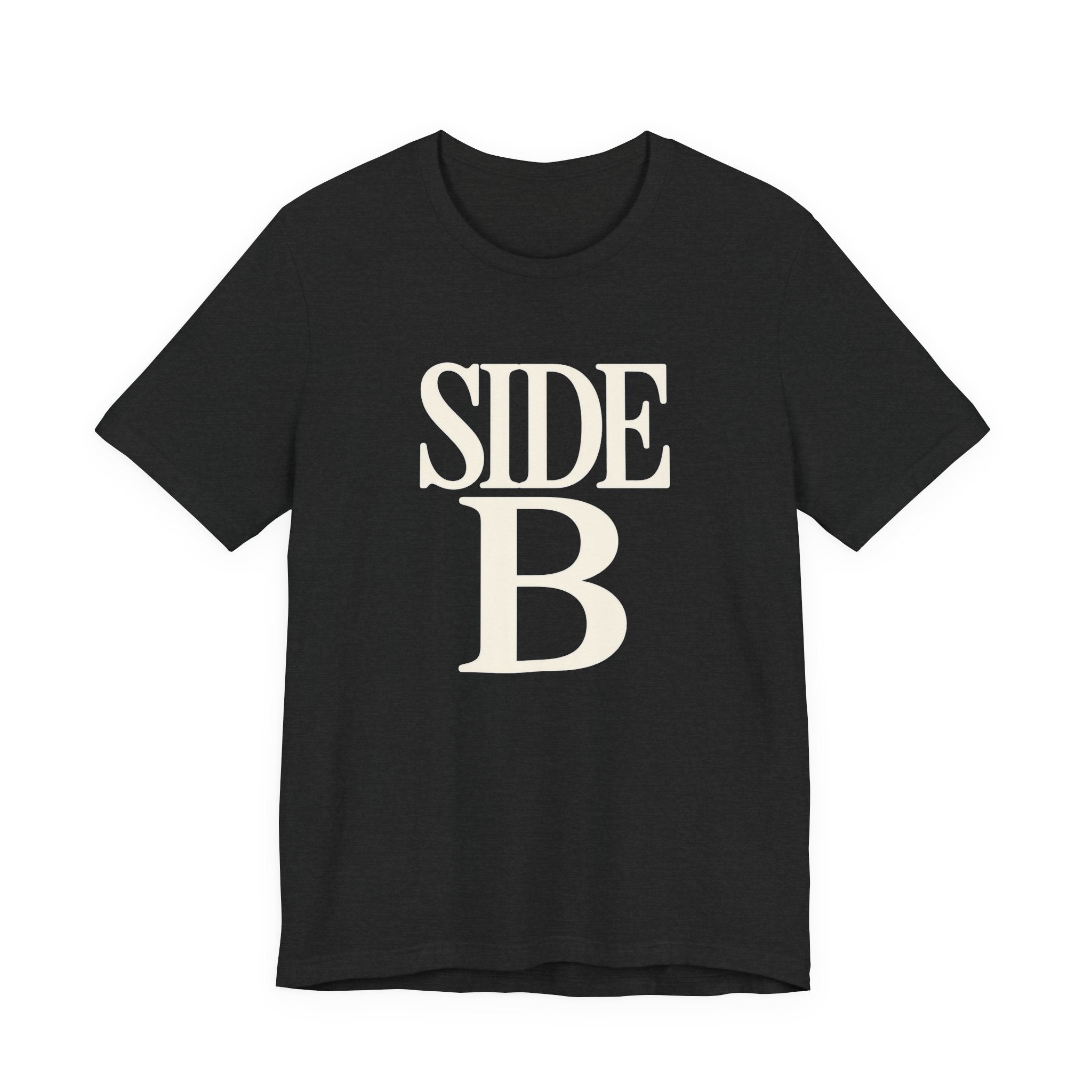 Side B Shirt | Vinyl Record Tee | Record Collector Gift | Bella Canvas Unisex