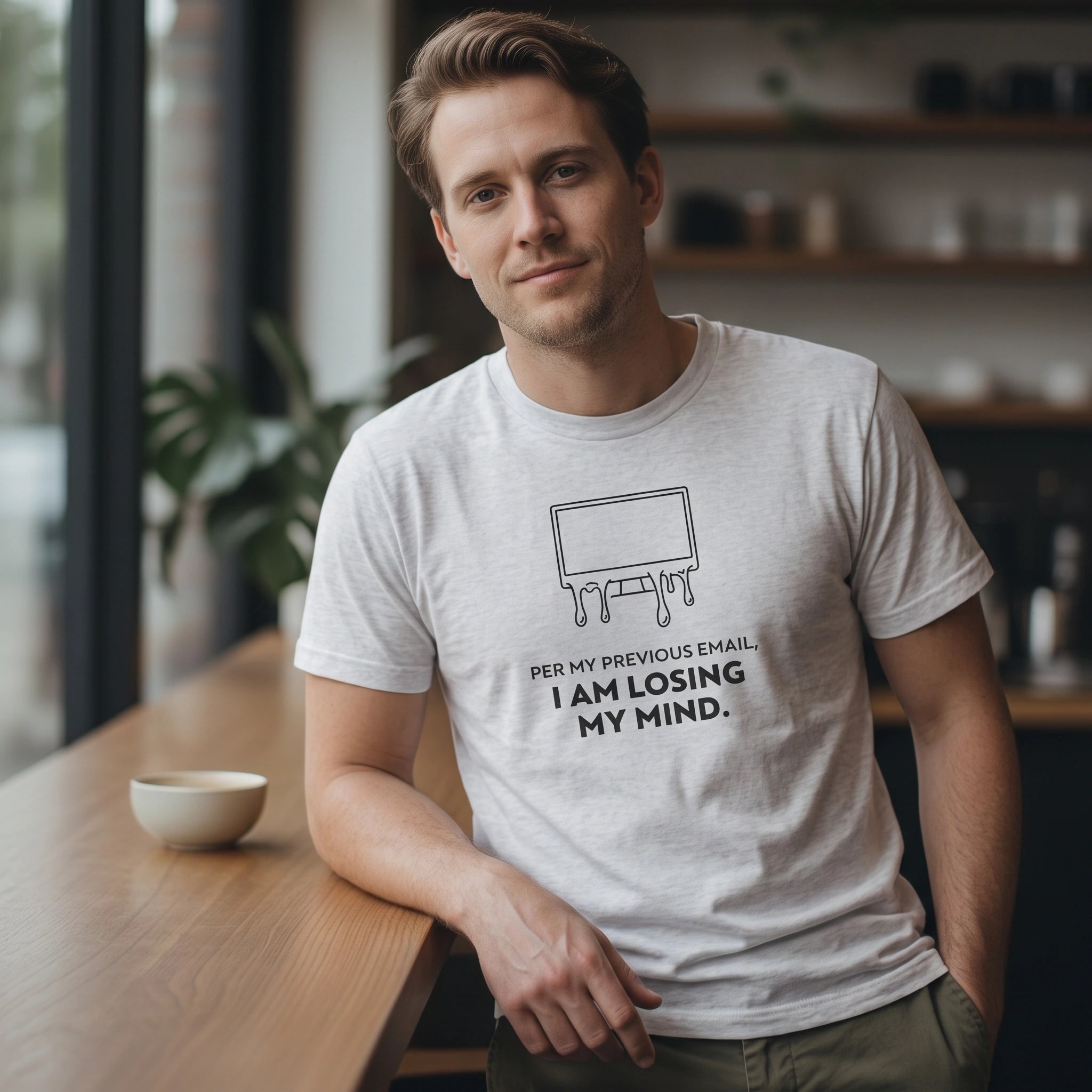 Per My Previous Email, I Am Losing My Mind — Funny Office Humor Tee | Bella Canvas Unisex