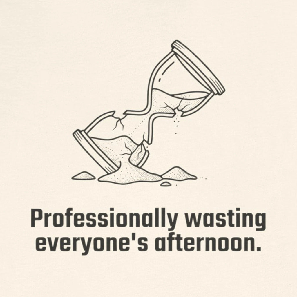 Professionally Wasting Everyone’s Afternoon — Funny Office Humor Tee | Bella Canvas Unisex