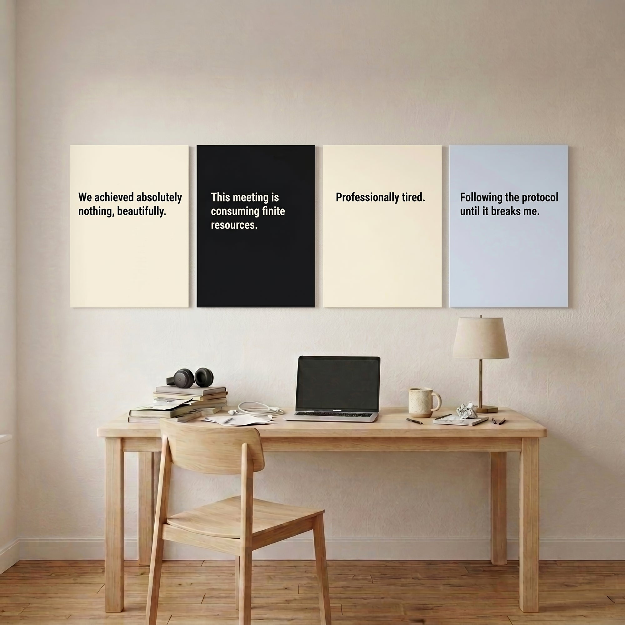 The Home Office — 14 Office Wall Art Prints Room Set | Instant Download