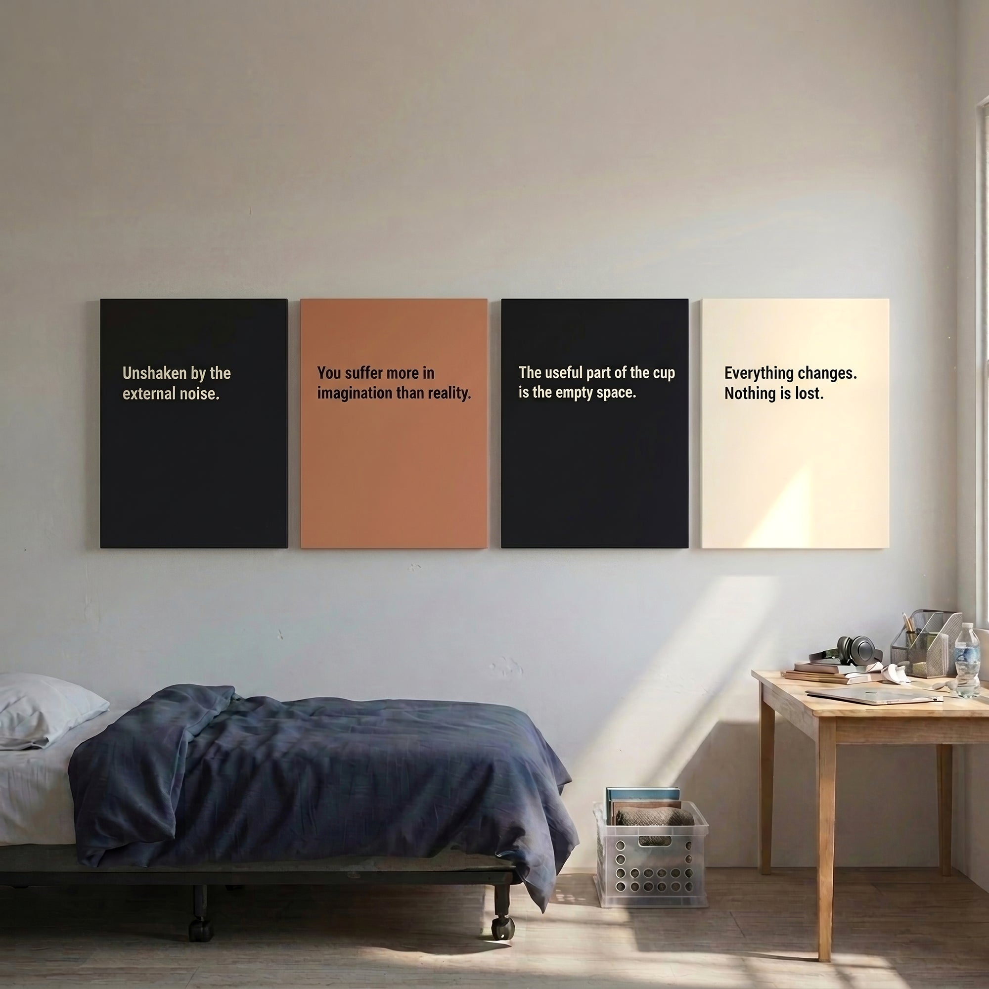 The Quiet Room — 14 Dorm Room Wall Art Prints Room Set | Instant Download