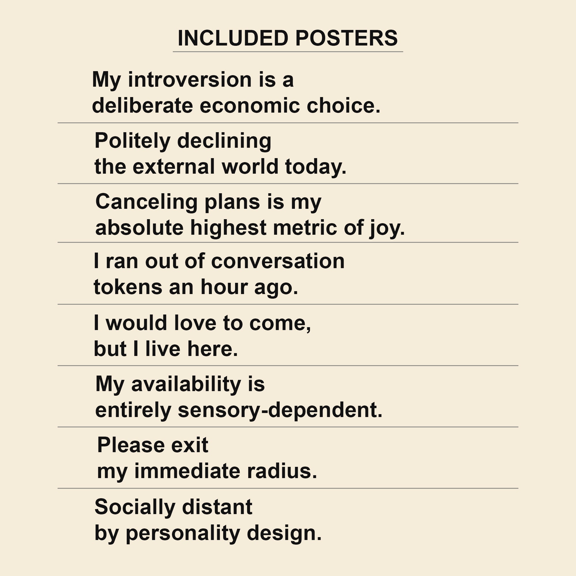 The Dorm Wall Art — 15 Dorm Room Wall Art Prints | Instant Download