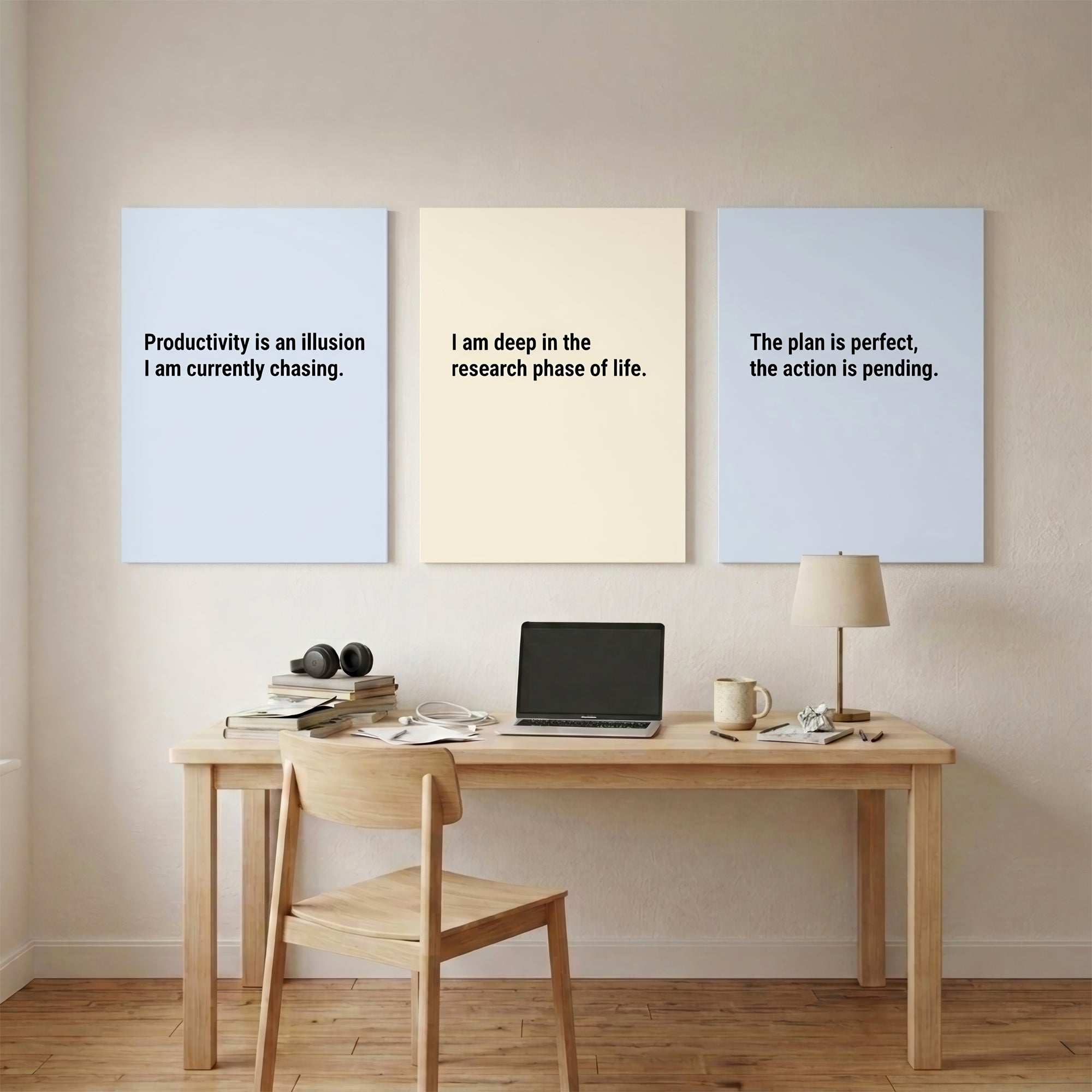 Procrastination Station — 7 Dorm Room Wall Art Prints | Instant Download
