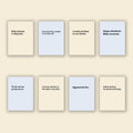 Aggressively Unbothered — 8 Apartment Wall Art Prints | Instant Download