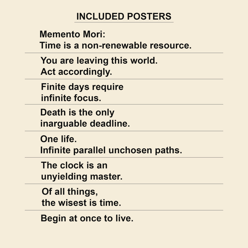 Memento Mori — 8 Dorm Room Wall Art Prints | Instant Download