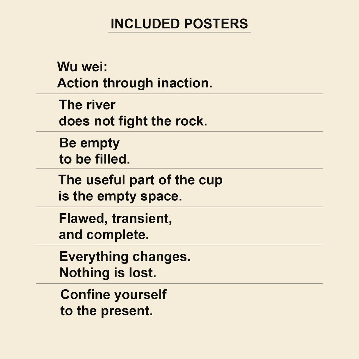 Quiet Mind — 7 Apartment Wall Art Prints | Instant Download