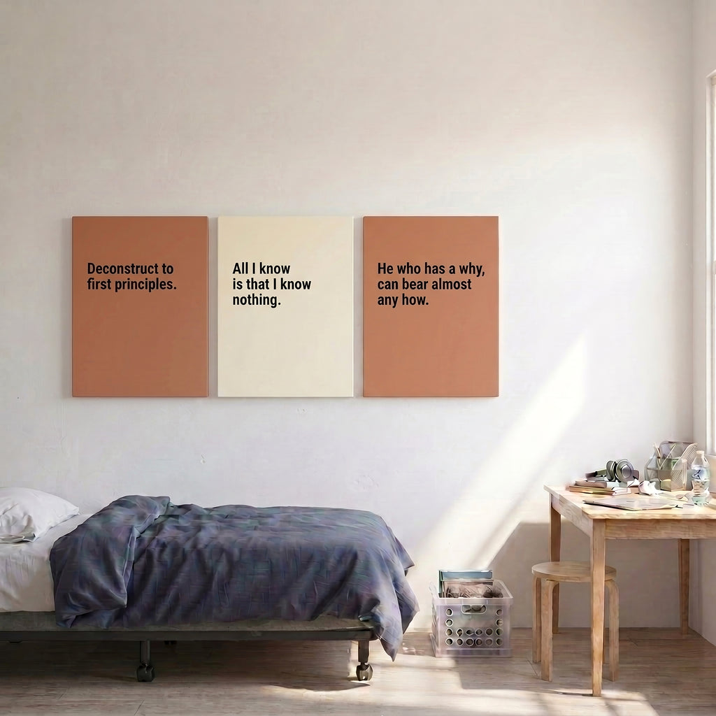 Think For Yourself — 7 Dorm Room Wall Art Prints | Instant Download