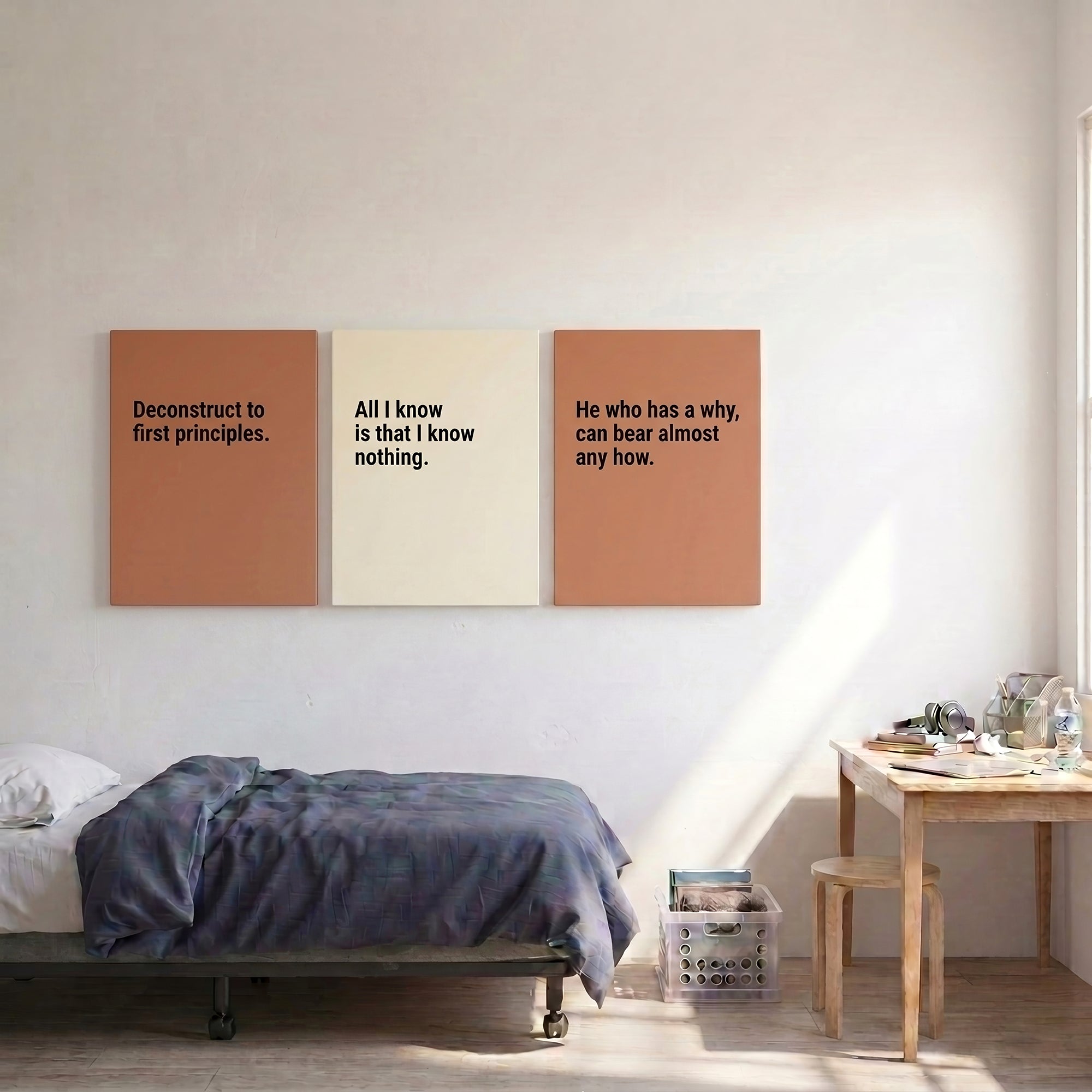 Think For Yourself — 7 Dorm Room Wall Art Prints | Instant Download