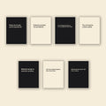 Existential Office — 7 Desk Wall Art Prints | Instant Download