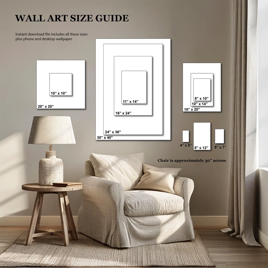 Aggressively Unbothered — 8 Apartment Wall Art Prints | Instant Download